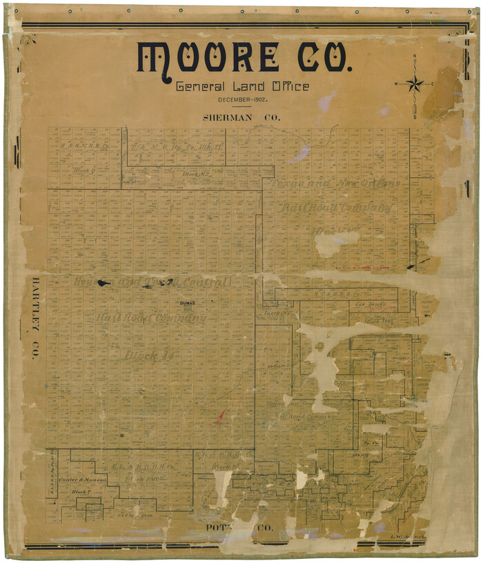 10795, Moore Co., General Map Collection