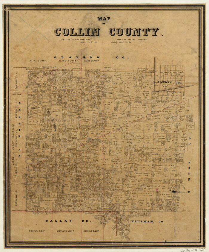 1084, Map of Collin County, General Map Collection