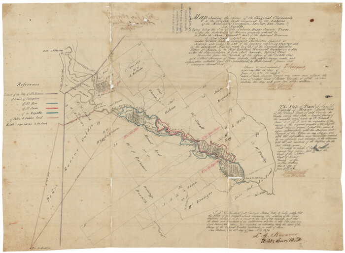 10922, Bexar County Sketch File 36c, General Map Collection