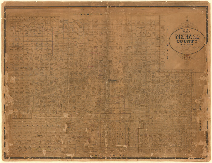 1320, Map of Menard County, General Map Collection