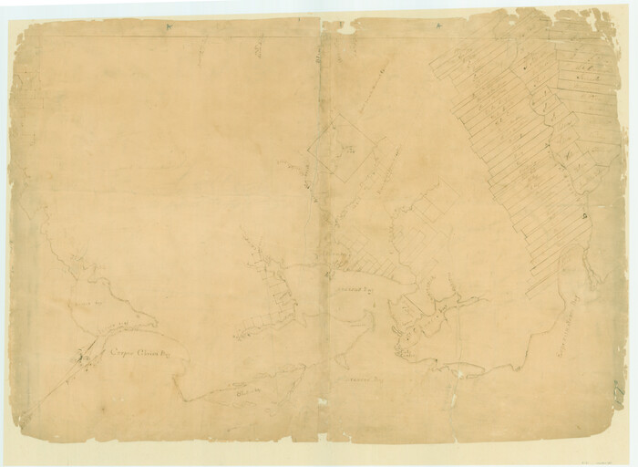 141, [Surveys on San Antonio River and Aransas Bay area], General Map Collection