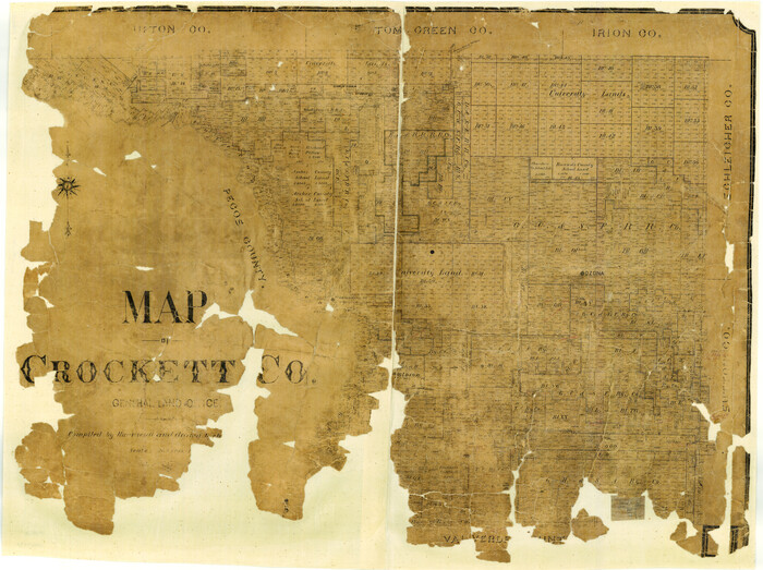 1475, Map of Crockett Co., General Map Collection