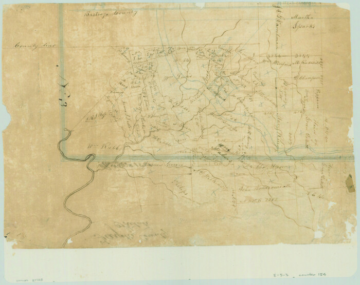 154, [Surveys along Rabb's Creek], General Map Collection