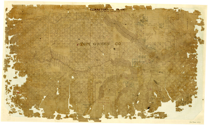 1551, Tom Green County, General Map Collection
