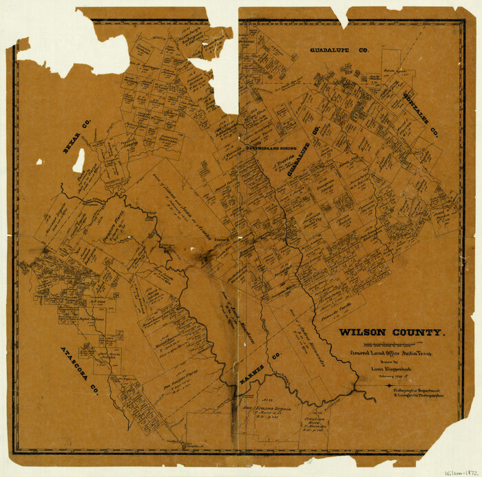 1618, Wilson County, General Map Collection
