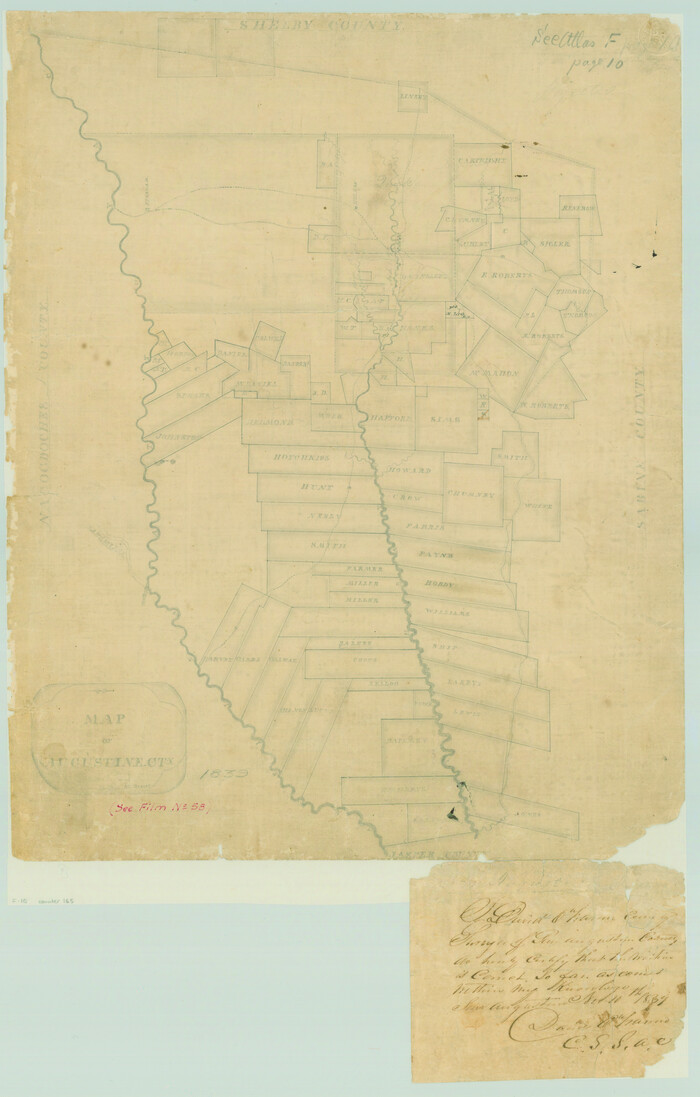 165, Map of Augustine Cty., General Map Collection