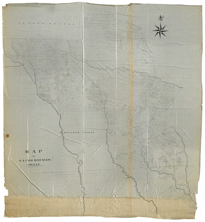16776, Map of Nacogdoches County, General Map Collection
