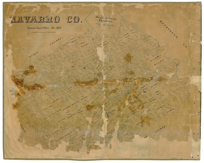 16777, Navarro Co., General Map Collection
