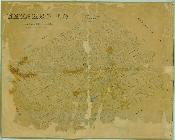 16777, Navarro Co., General Map Collection