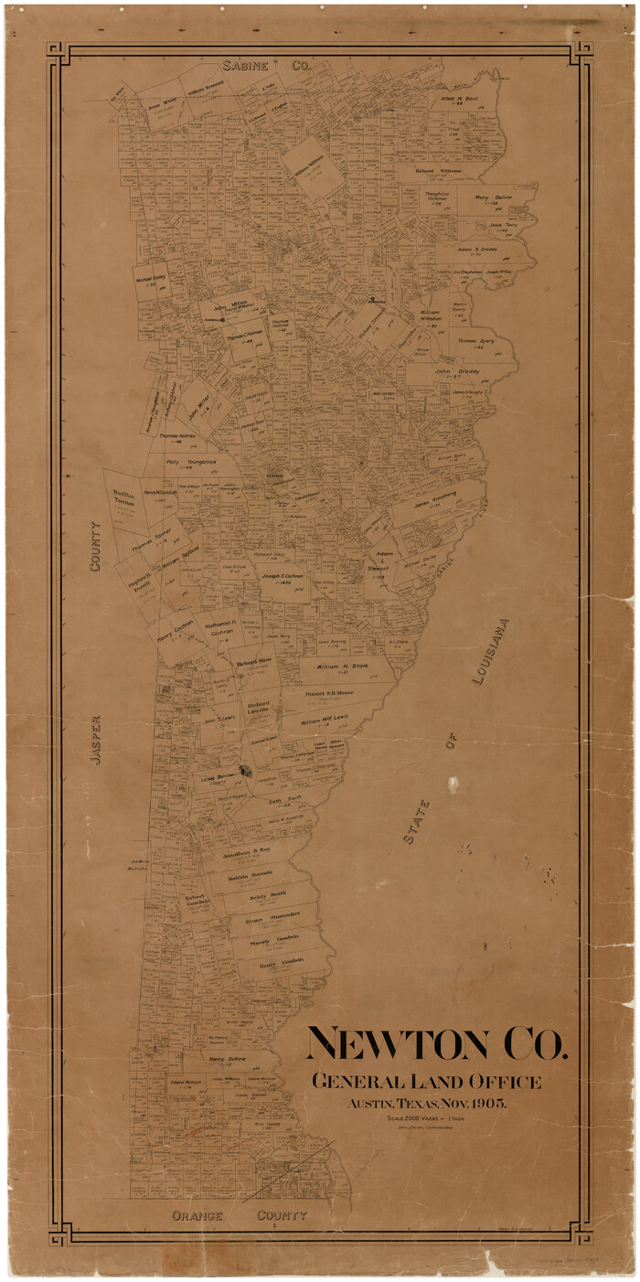16779, Newton Co., General Map Collection
