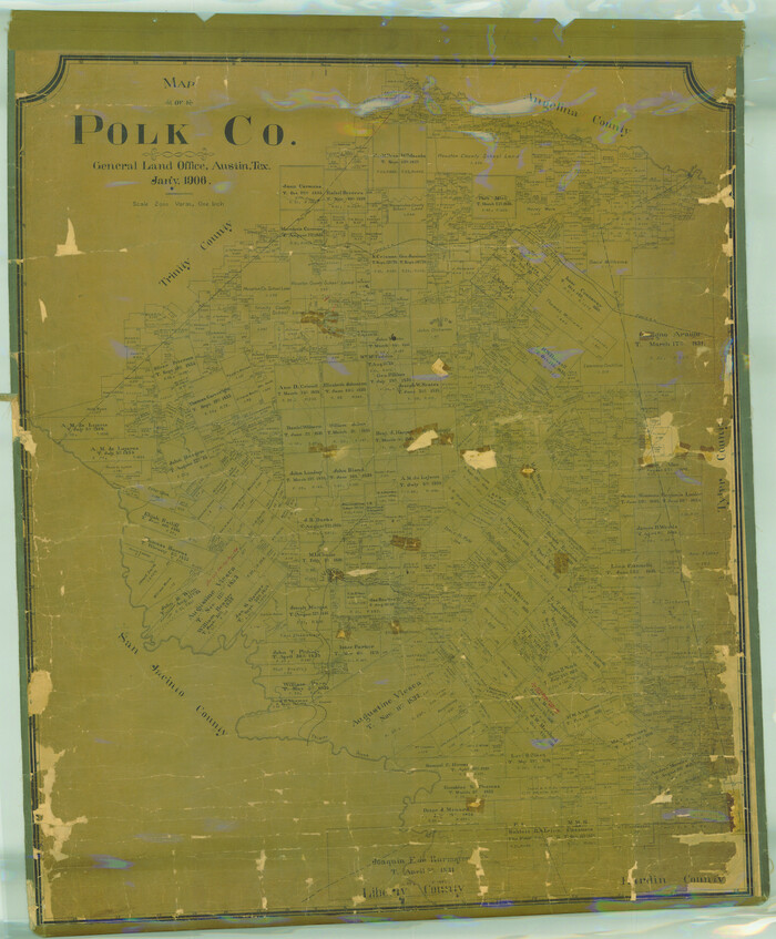 16789, Map of Polk Co., General Map Collection