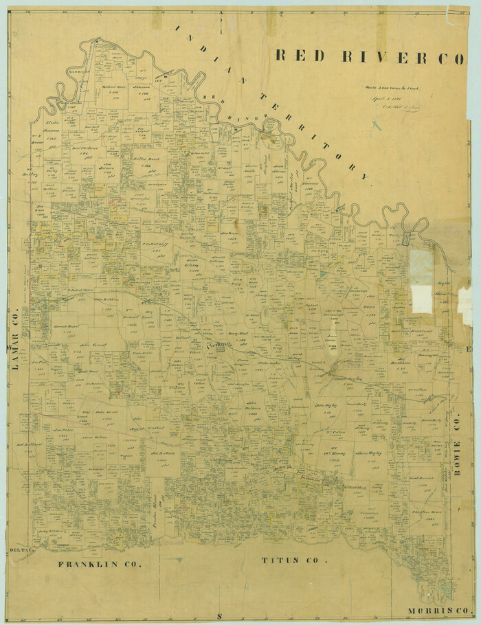 16796, Red River Co., General Map Collection