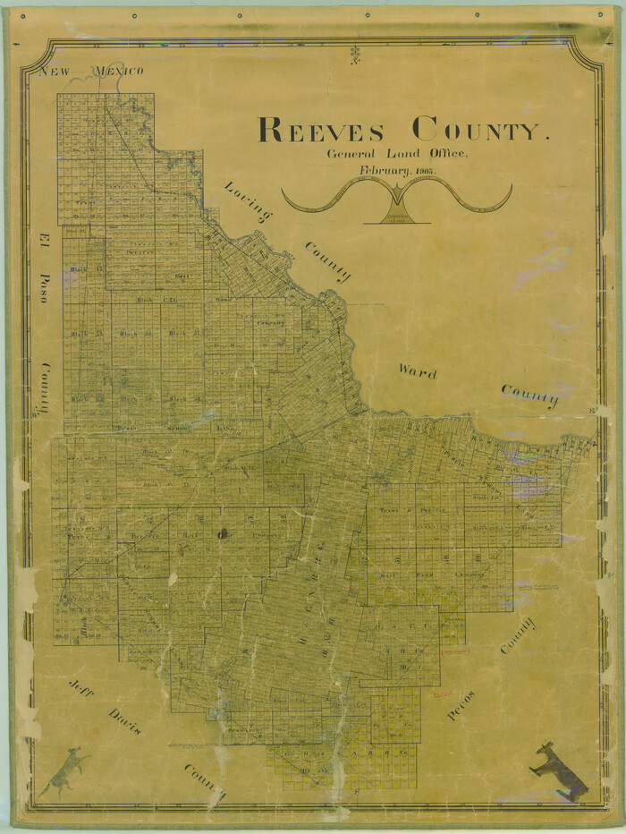 16798, Reeves County, General Map Collection