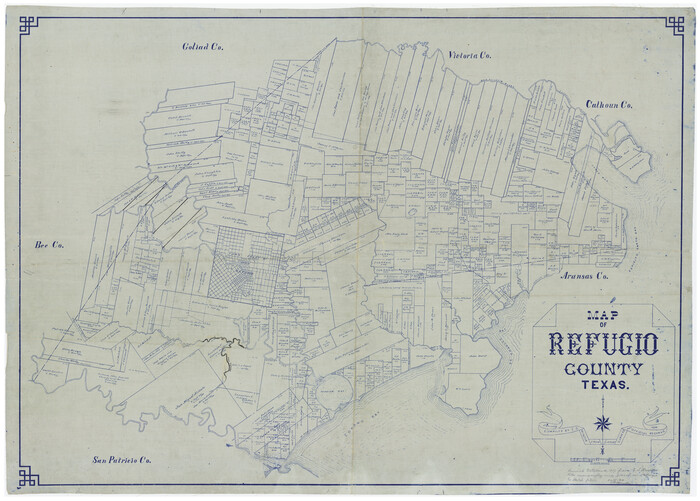 16799, Map of Refugio County, General Map Collection
