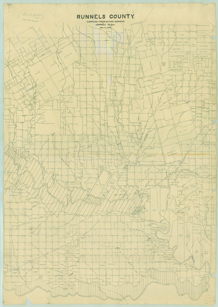 16801, Runnels County, General Map Collection