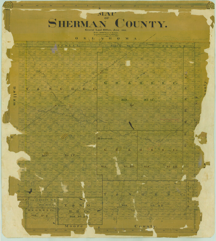 16815, Map of Sherman County, General Map Collection