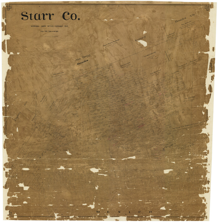 16817, Starr County, General Map Collection
