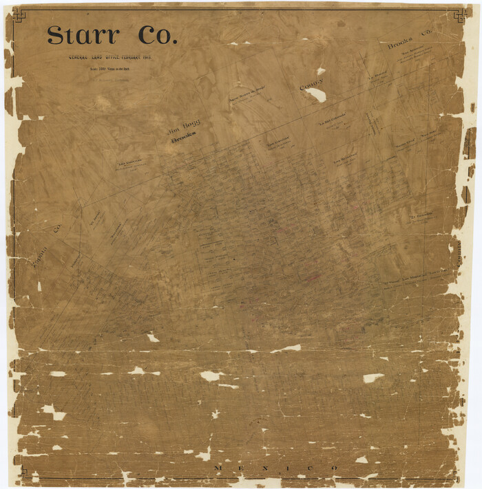 16817, Starr County, General Map Collection
