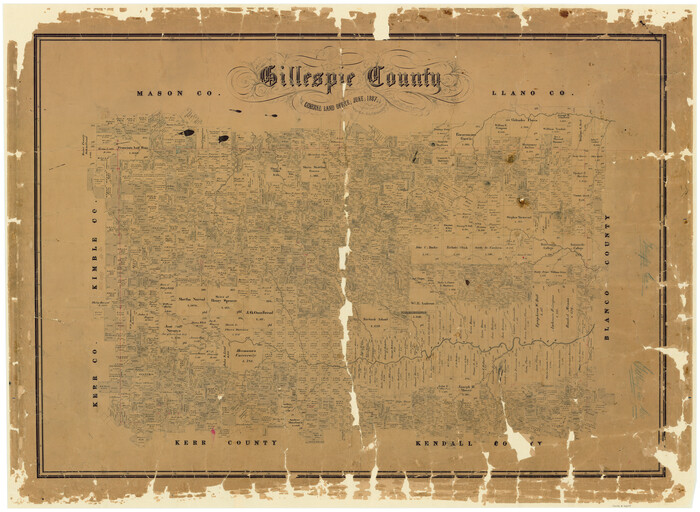 16835, Gillespie County, General Map Collection

