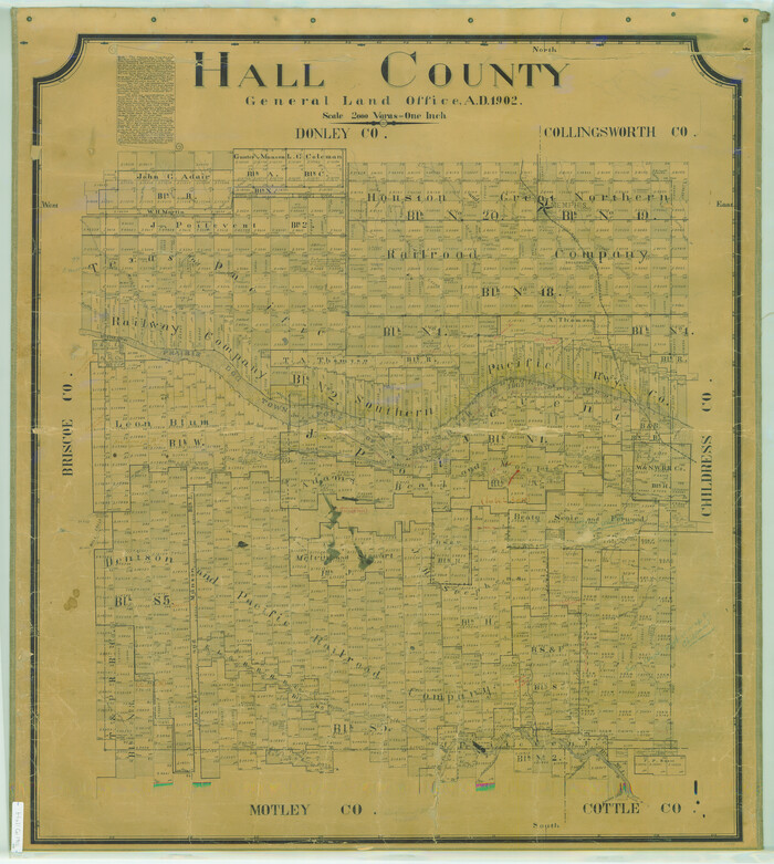 16843, Hall County, General Map Collection