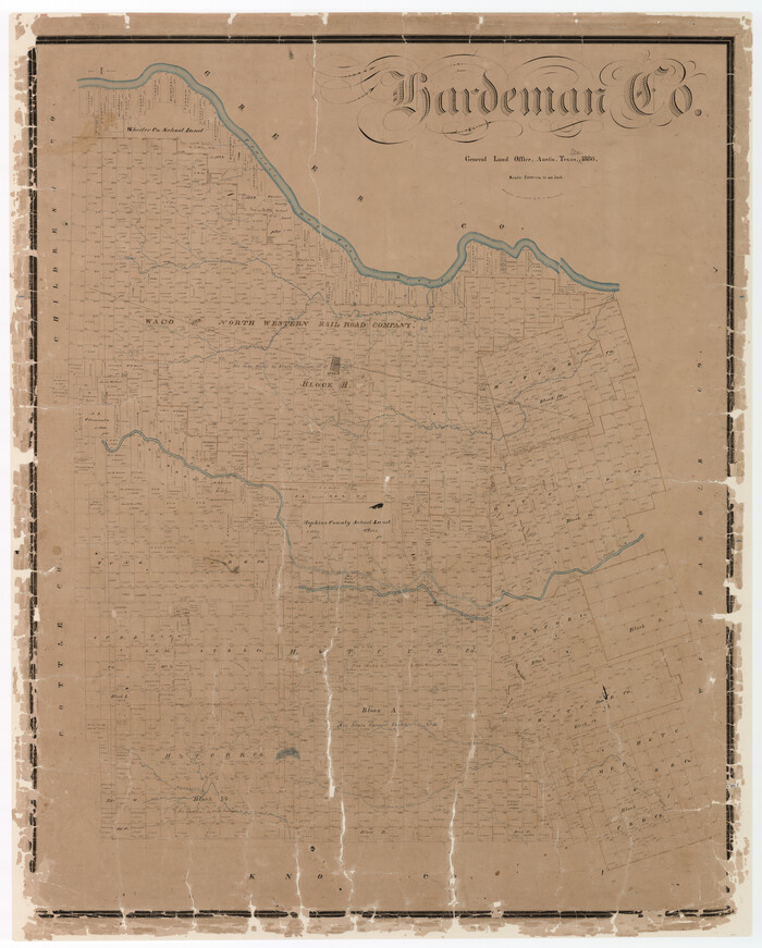16845, Hardeman Co[unty], General Map Collection