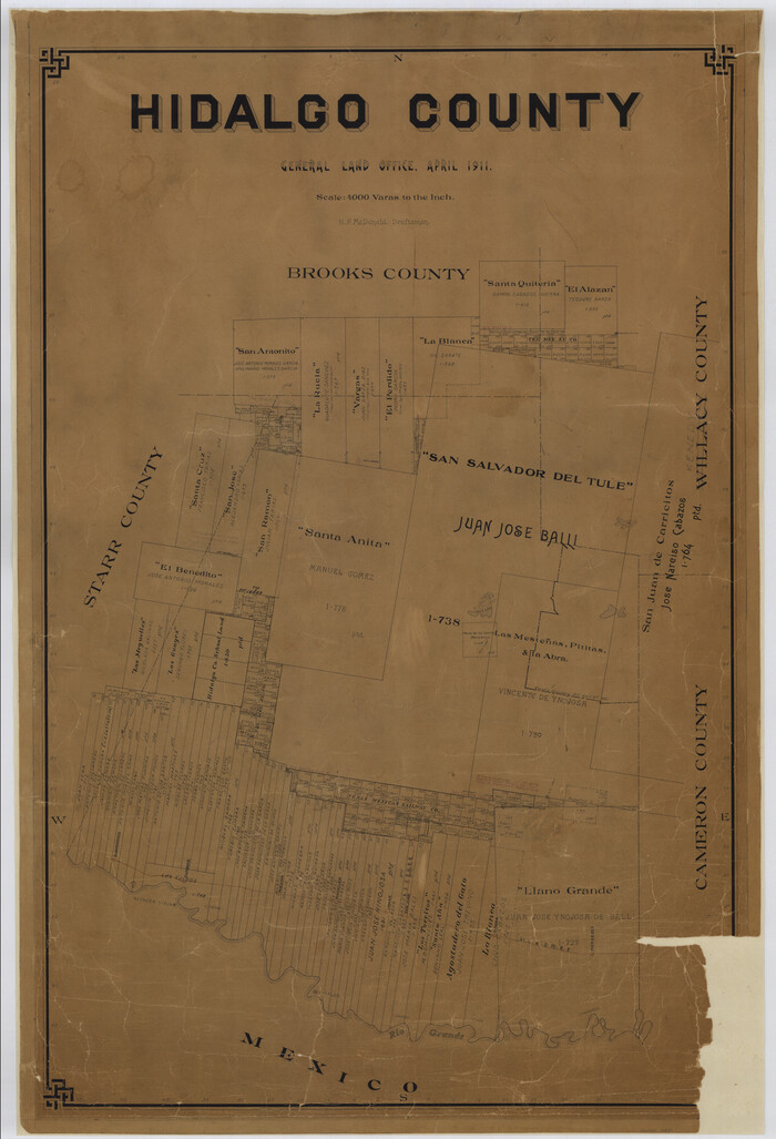 16850, Hidalgo County, General Map Collection