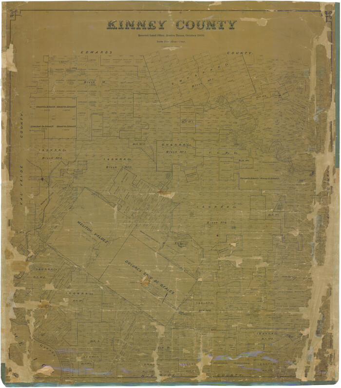 16868, Kinney County, General Map Collection