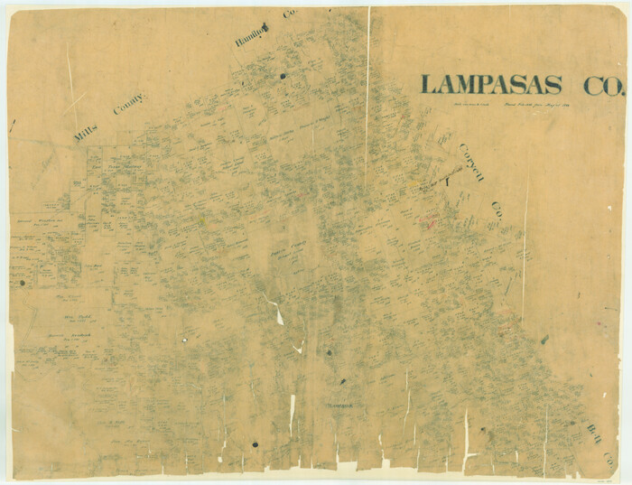 16874, Lampasas Co., General Map Collection