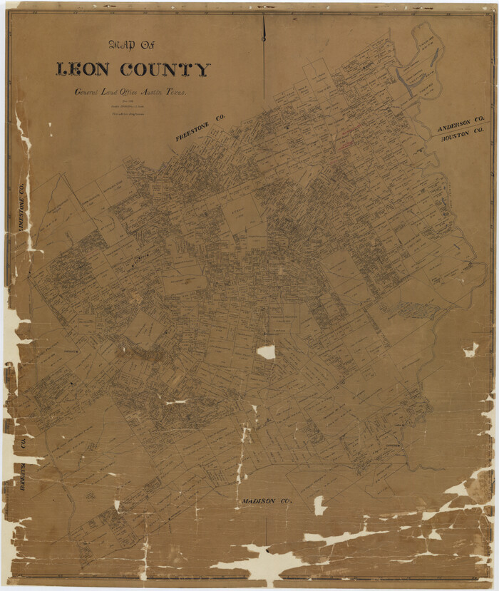 16877, Map of Leon County, General Map Collection