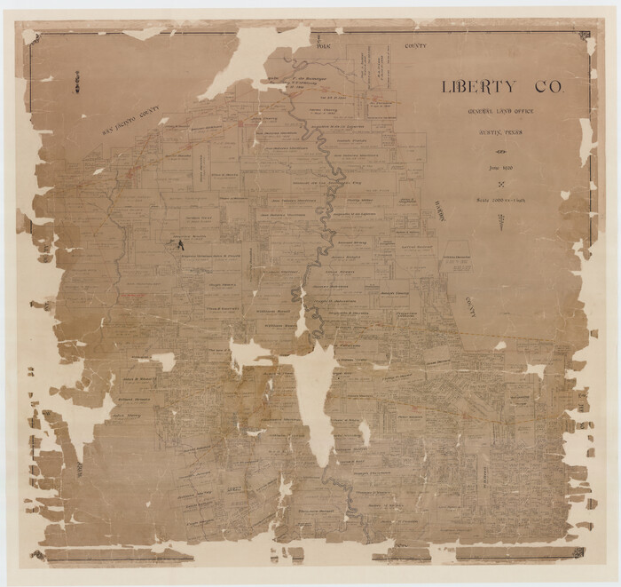 16879, Liberty County, General Map Collection