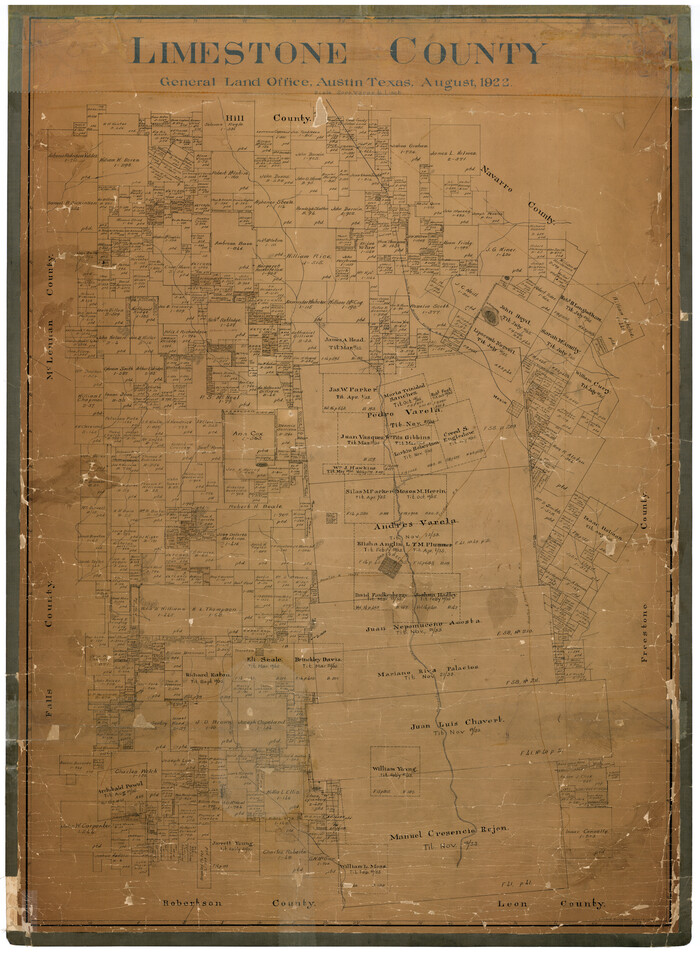 16880, Limestone County, General Map Collection