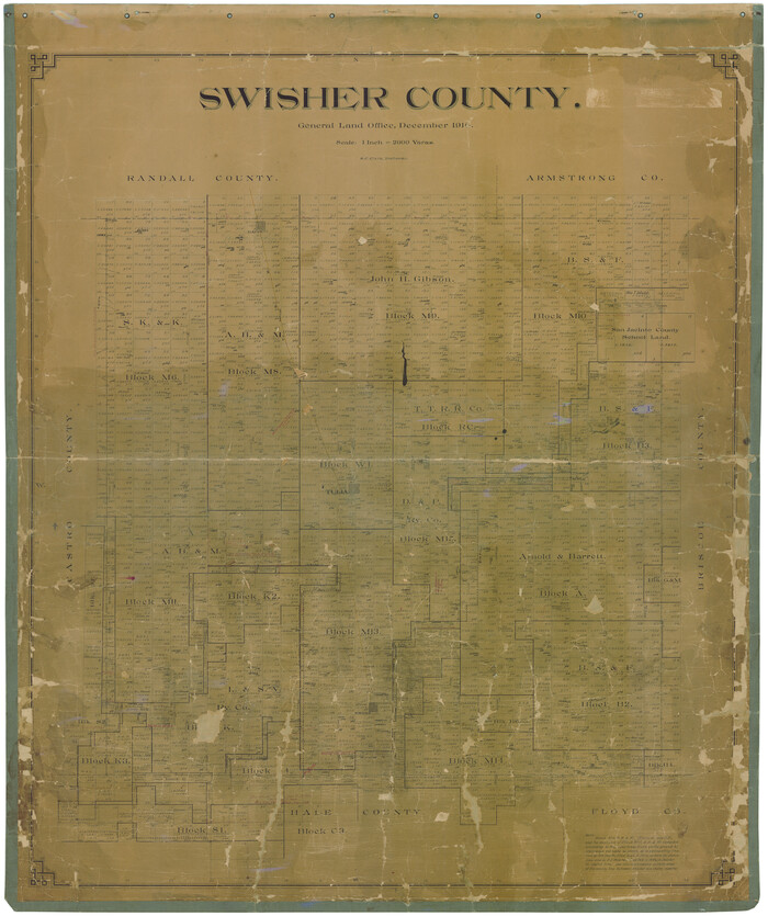 16888, Swisher County, General Map Collection