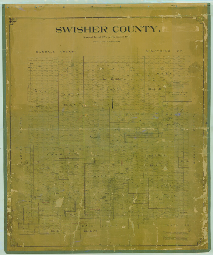 16888, Swisher County, General Map Collection