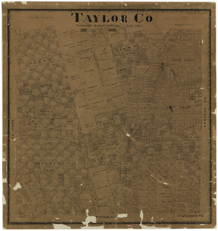 16891, Taylor Co., General Map Collection
