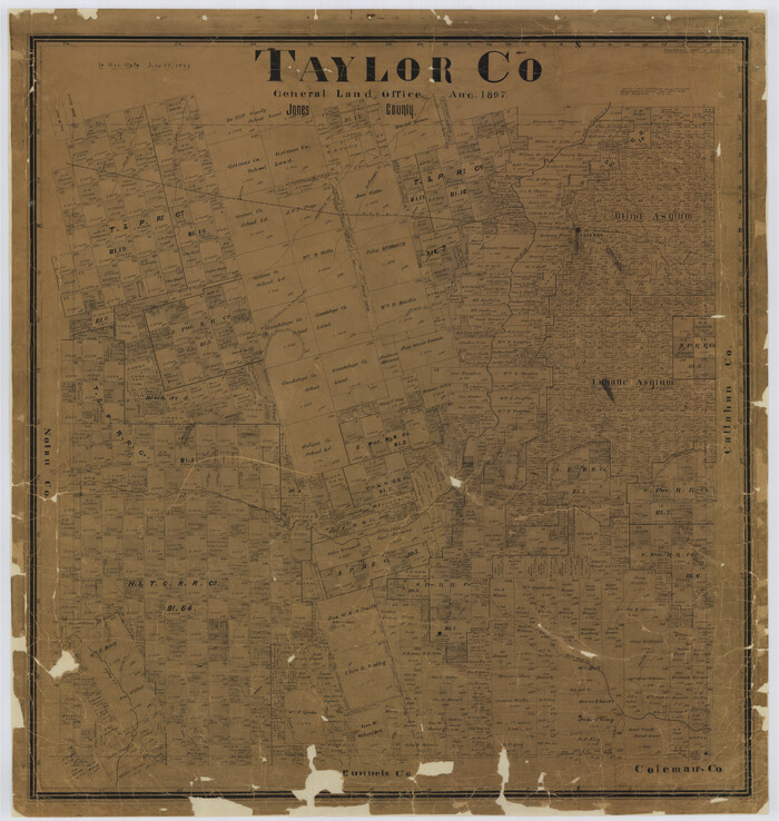 16891, Taylor Co., General Map Collection