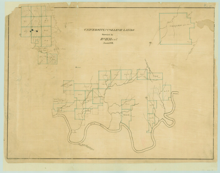 169, University and College Lands, General Map Collection