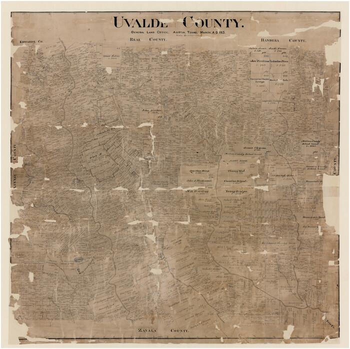 16910, Uvalde County, General Map Collection