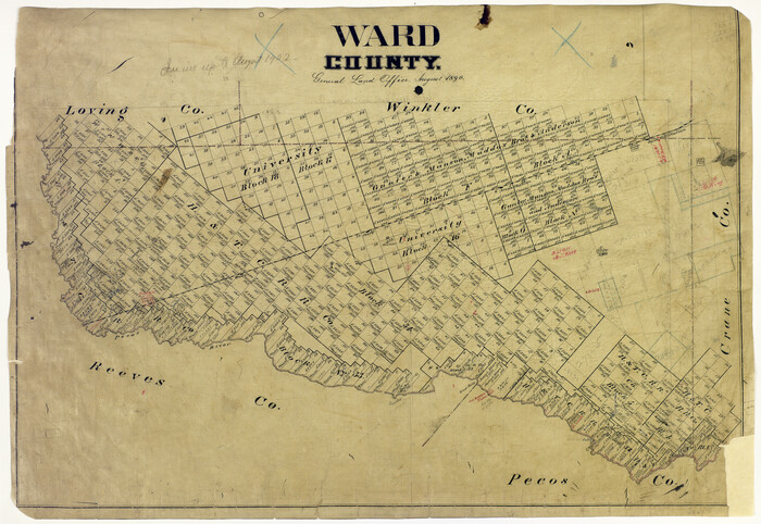 16916, Ward County, General Map Collection