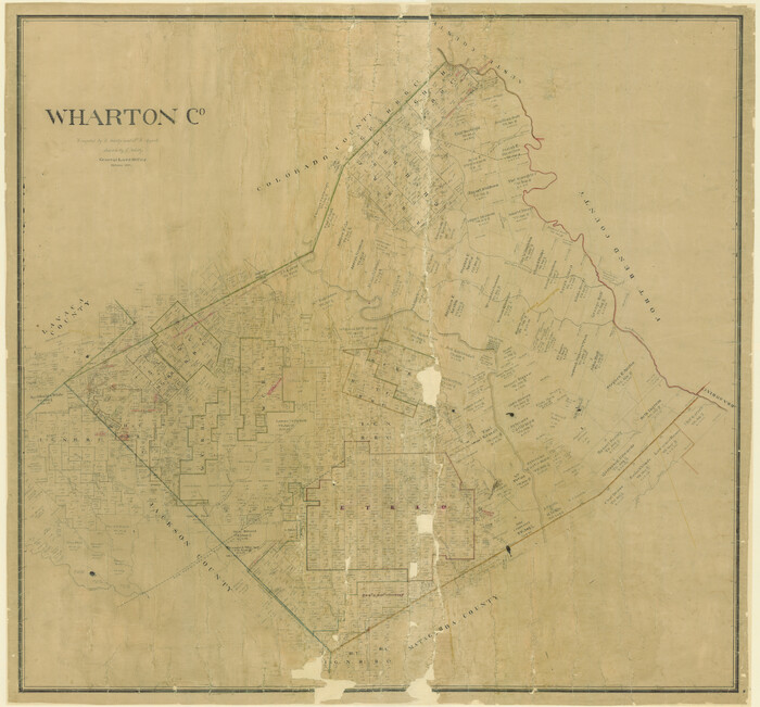 16923, Wharton County, General Map Collection