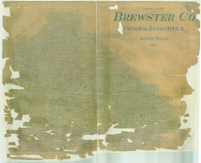 16948, North Part Brewster Co., General Map Collection