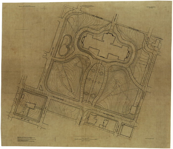 16955, Capitol Grounds, Austin, General Map Collection