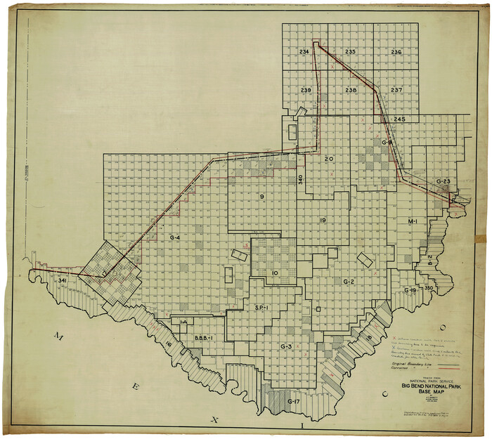 16960, Brewster County Rolled Sketch 60, General Map Collection