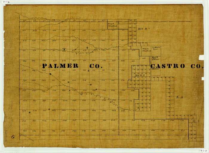 1763, [Palmer and Castro Counties], General Map Collection