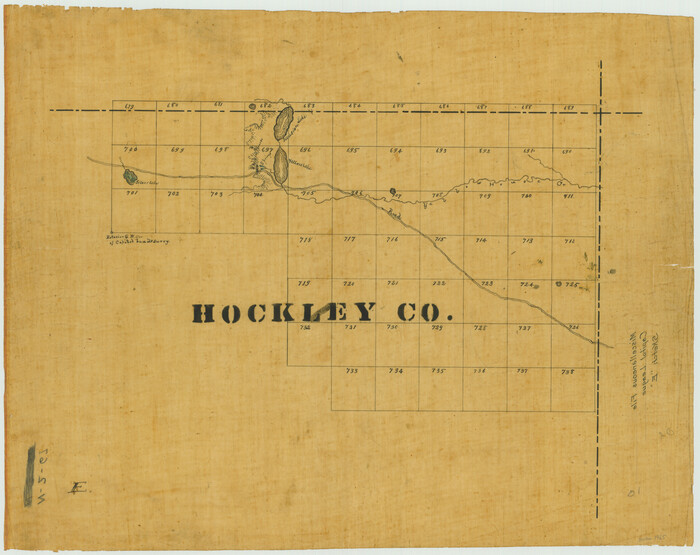1765, [Capitol League Sketch E, Hockley County], General Map Collection