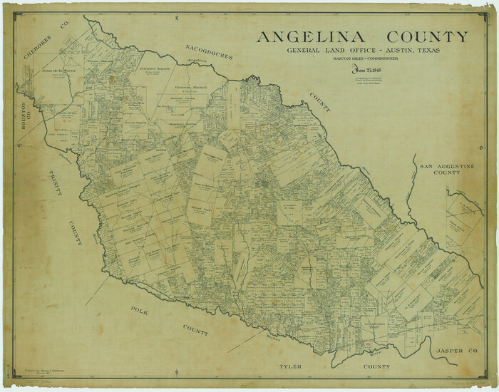 1770, Angelina County, General Map Collection