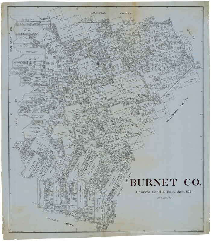1790, Burnet Co., General Map Collection