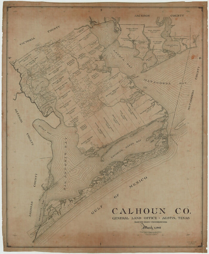 1792, Calhoun Co., General Map Collection
