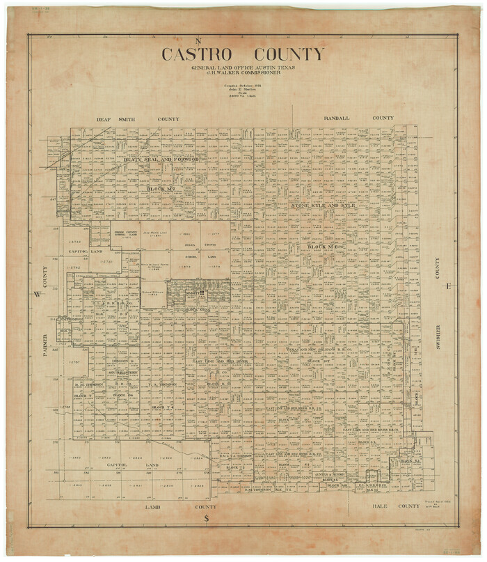 1797, Castro County, General Map Collection