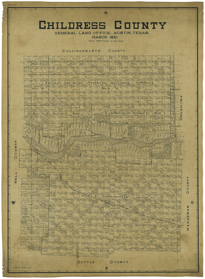 1800, Childress County, General Map Collection