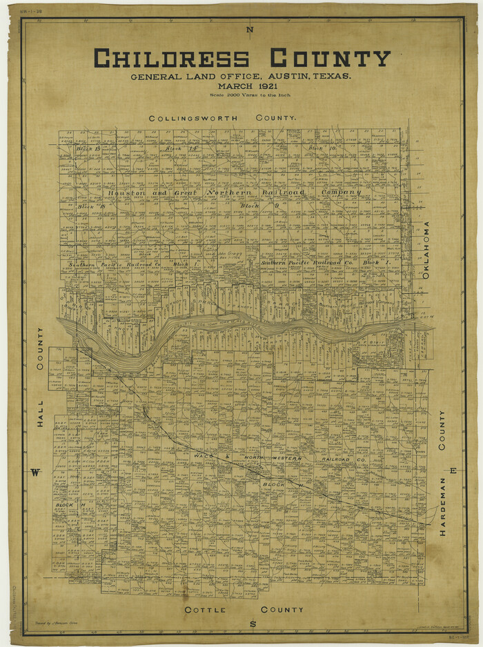 1800, Childress County, General Map Collection